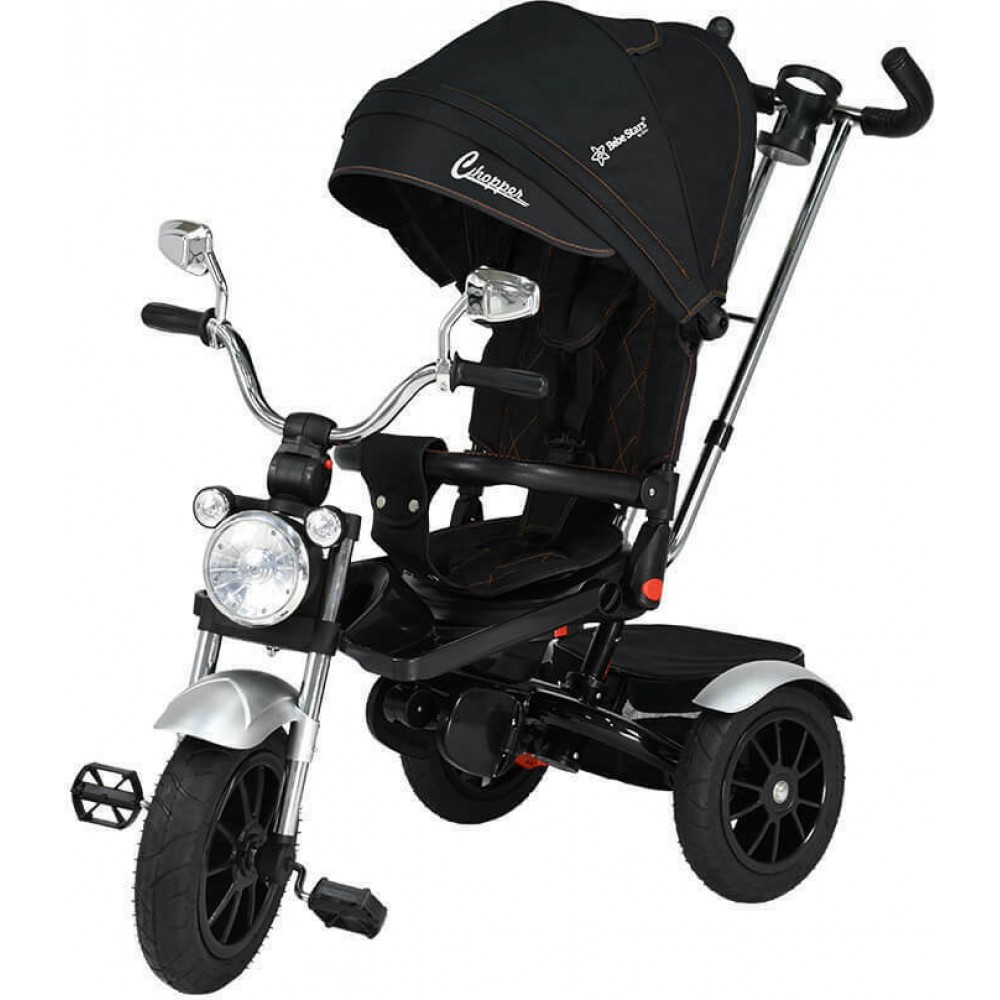 Τρίκυκλο Ποδηλατάκι Bebe Stars 360° Chopper 6 in1 Black 