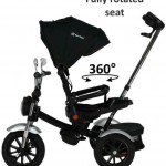 Τρίκυκλο Ποδηλατάκι Bebe Stars 360° Chopper 6 in1 Black