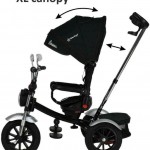 Τρίκυκλο Ποδηλατάκι Bebe Stars 360° Chopper 6 in1 Black