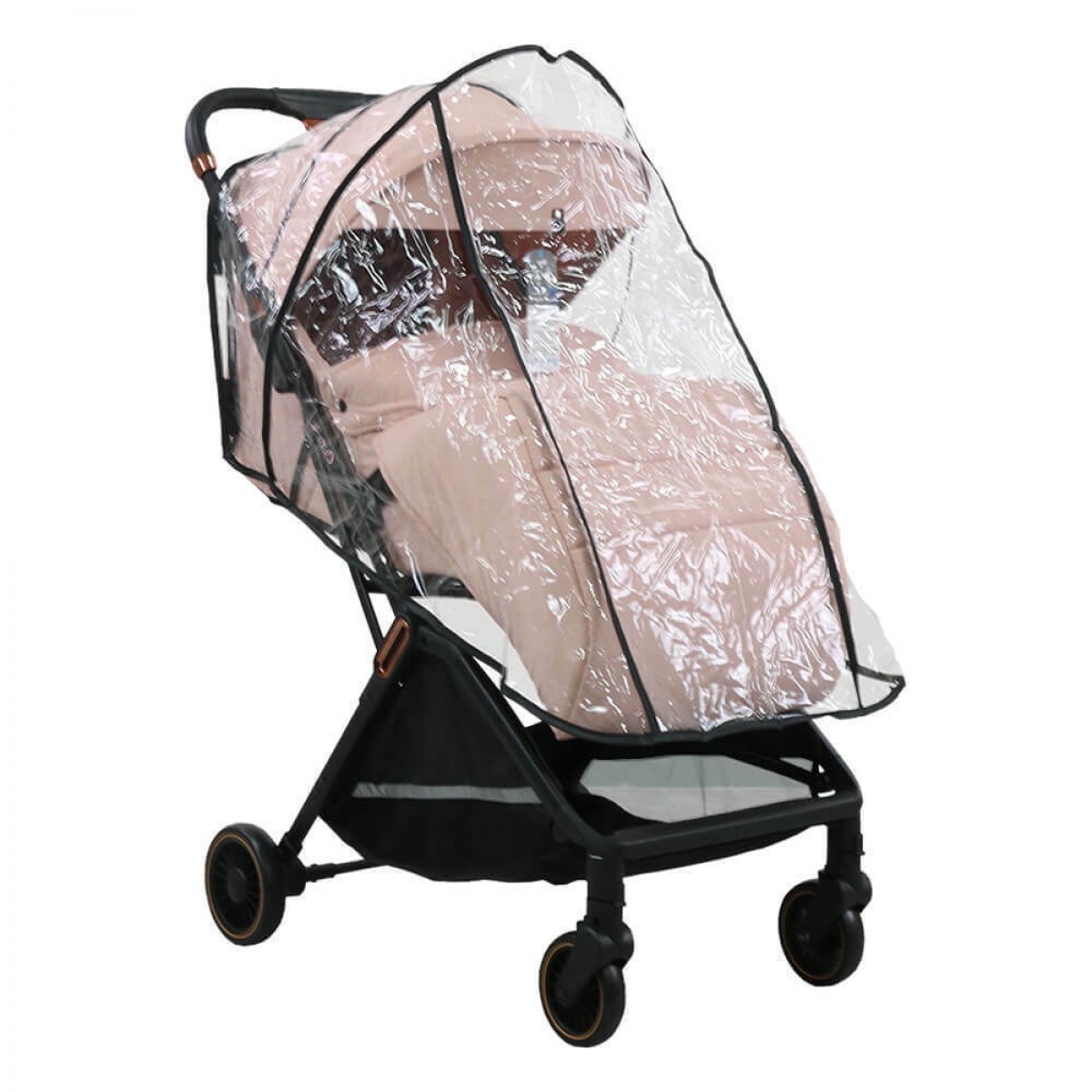 Καρότσι City Automatic Bebe Stars Powder Pink