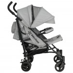 Bebe Stars Καρότσι BUGGY ADAM ICE GREY