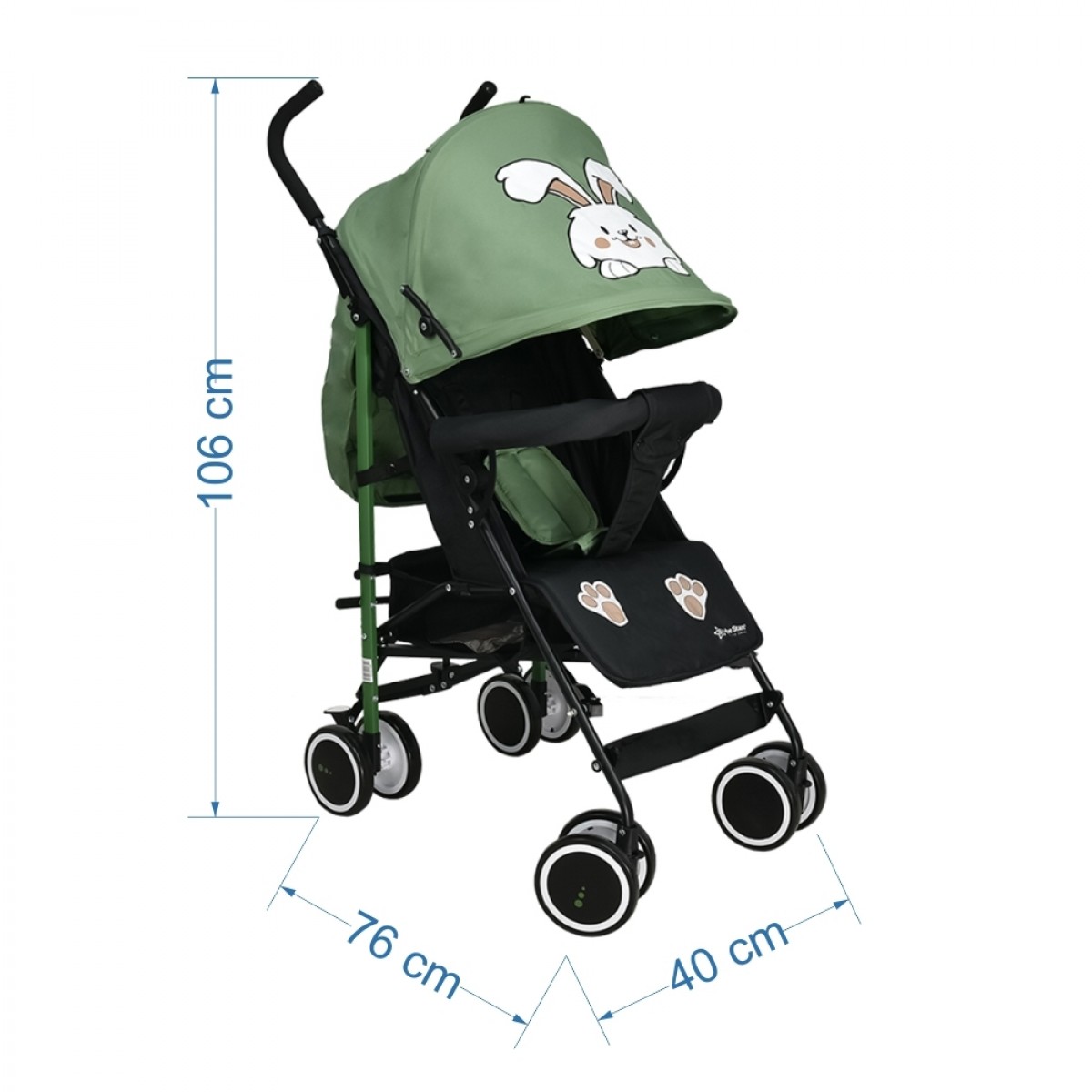 Bebe Stars Buggy Ελαφρύ Καρότσι Olive