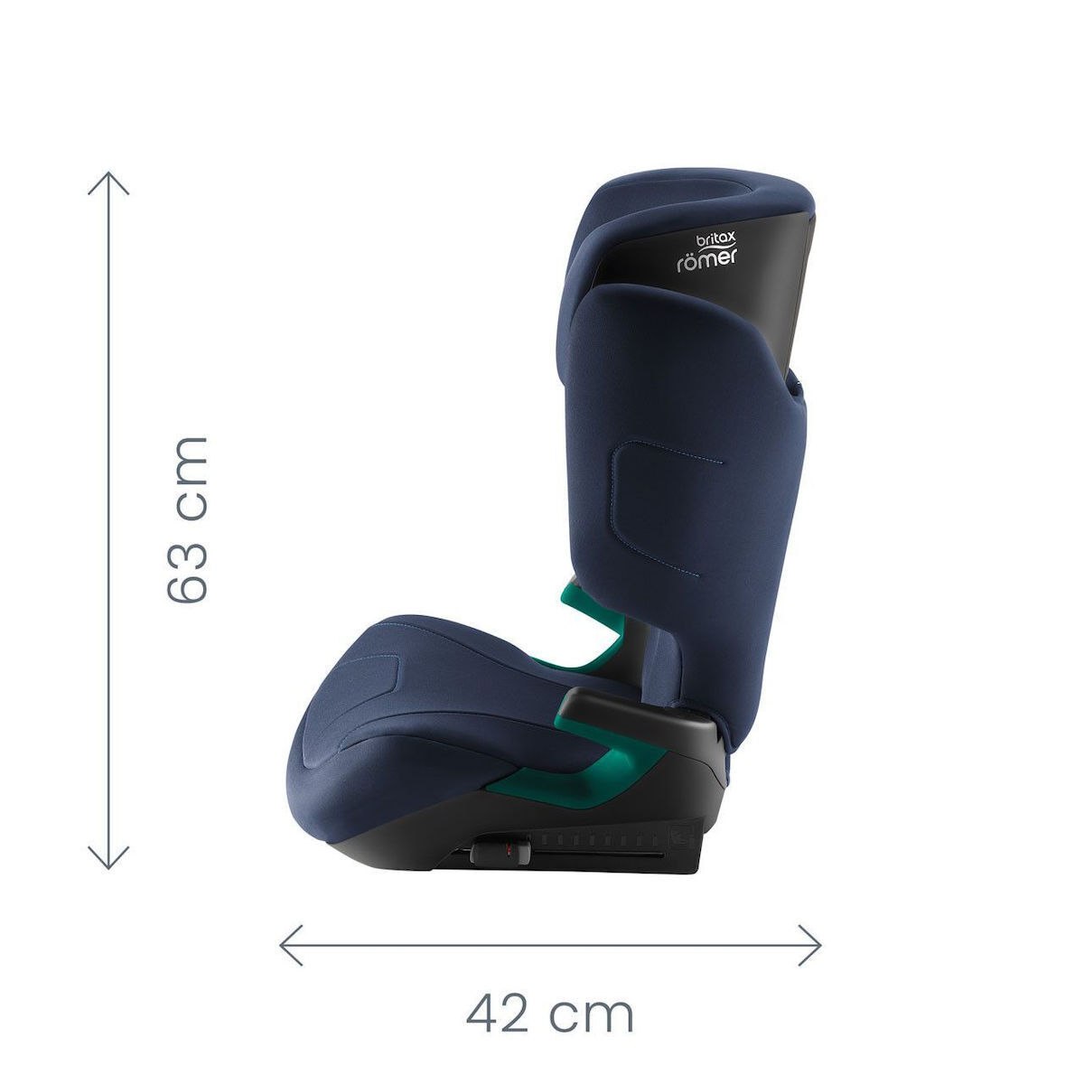 Britax Romer Κάθισμα Αυτοκινήτου Hi-Liner i-Size 100-150cm(15-36 kg) με Isofix Night Blue