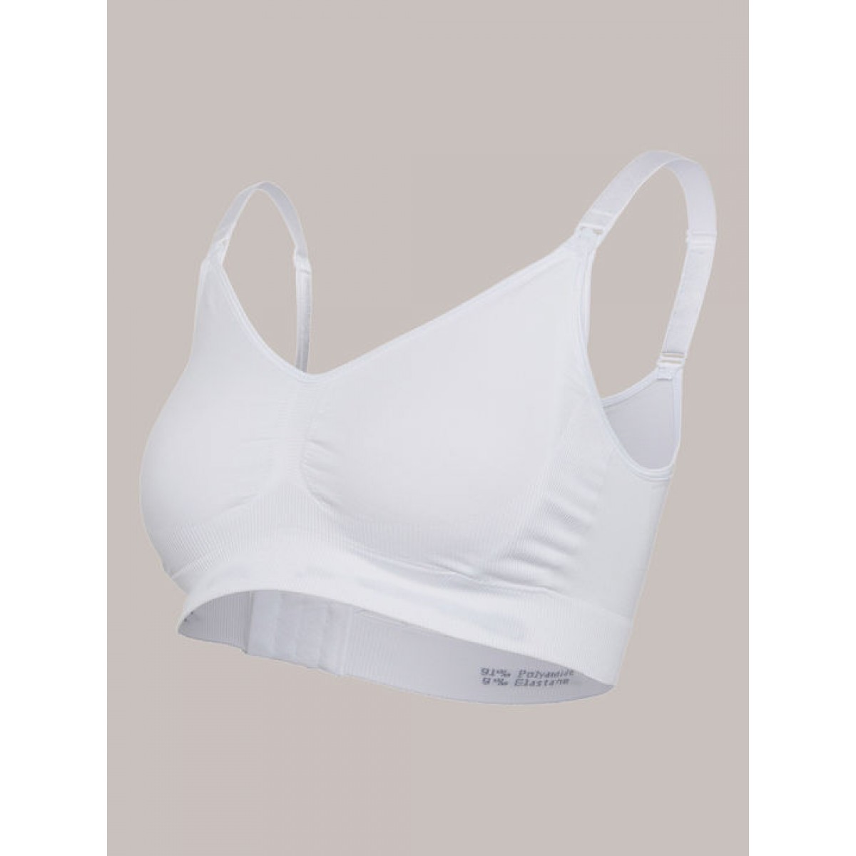 Carriwell Σουτιέν Θηλασμού Χωρίς Ραφές Seamless Nursing Bra Λευκό