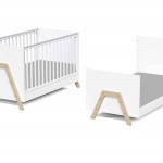 Casababy Oslo Grey Βρεφικό Κρεβάτι Μετατρεπόμενο Σε Προεφηβικό