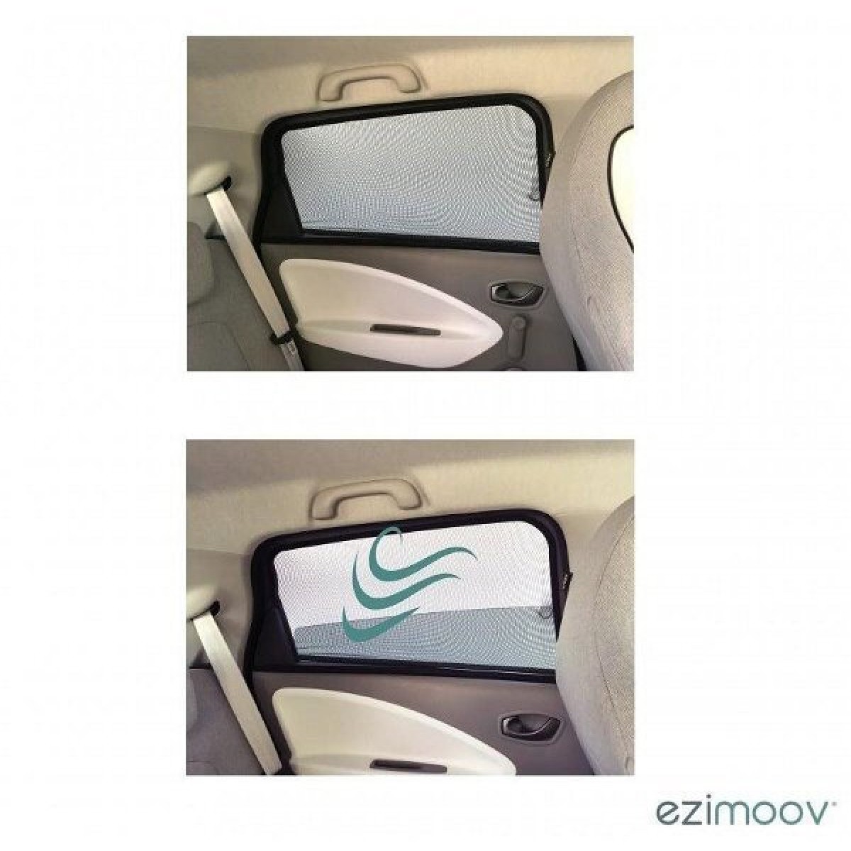 Ezimoov Ηλιοπροστασία Sun Socks για Παράθυρα Αυτοκινήτου Medium (2τμχ)