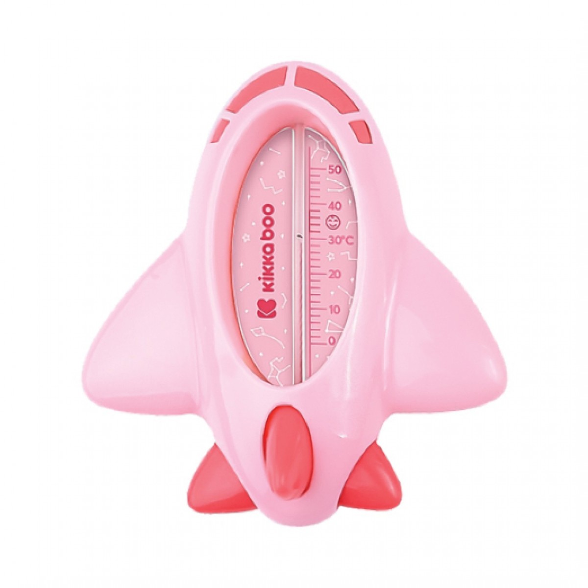 Θερμόμετρο Μπάνιου Kikka boo Plane Pink