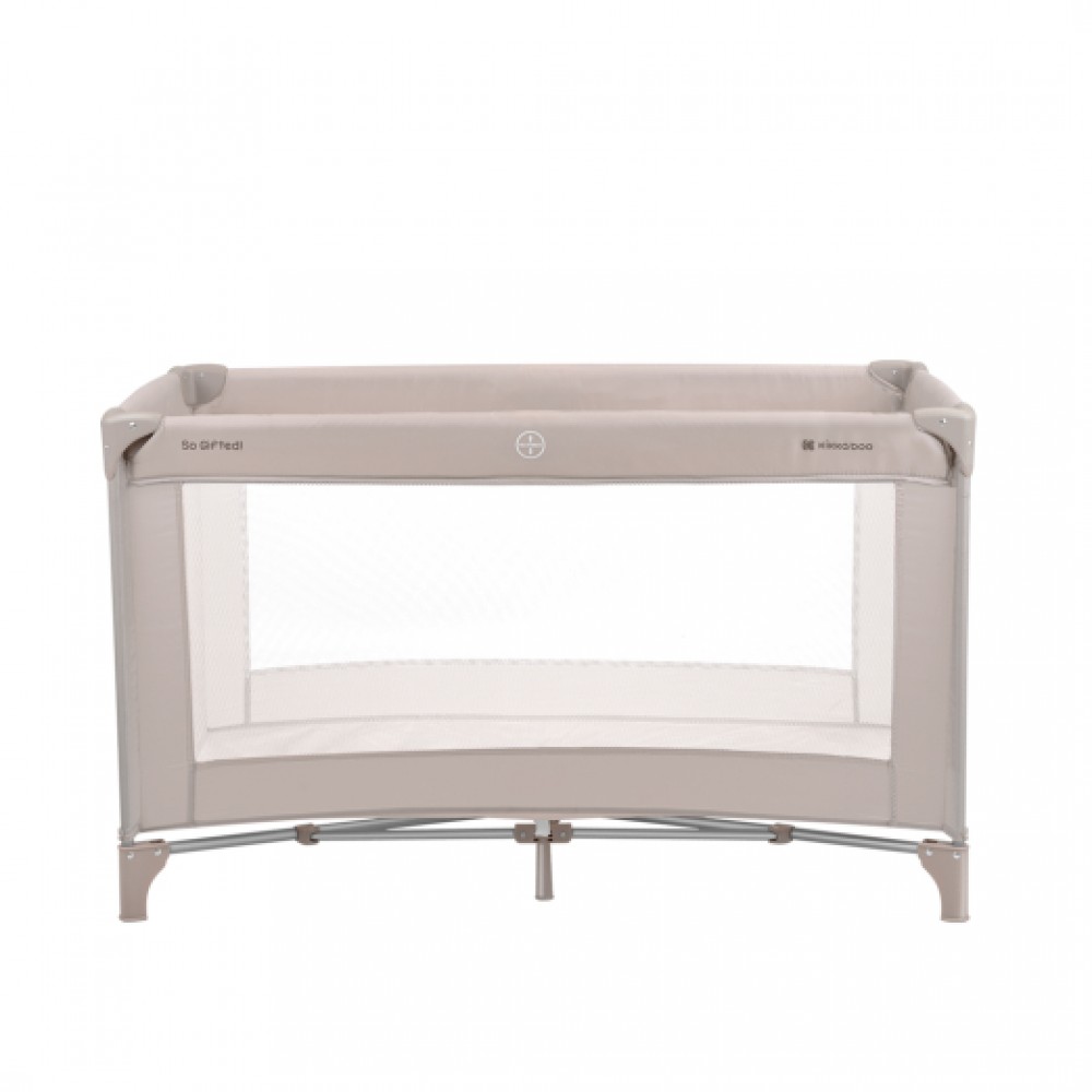 Παρκοκρέβατο So Gifted 120x60cm Beige 2023 Kikka Boo (ΔΩΡΟ Κουνουπιέρα)