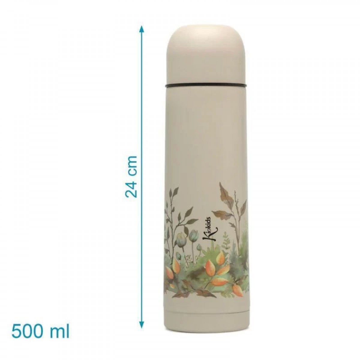 Ανοξείδωτος Θερμός Υγρών Beige   500ml Kiokids