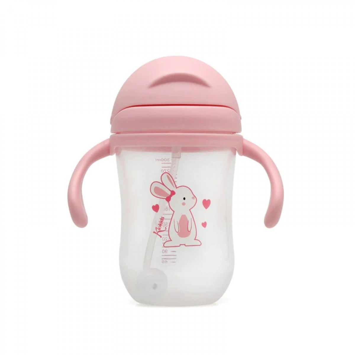 Παγούρι Kiokids με Λαβές Lovely Bunny 300ml