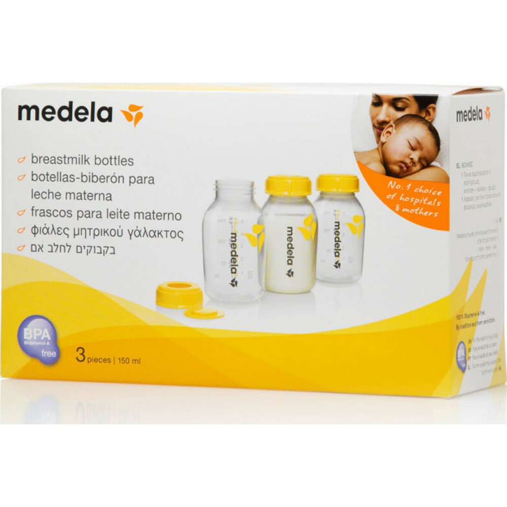 Medela Φιάλες Συλλογής μητρικού γάλακτος 3x150ml