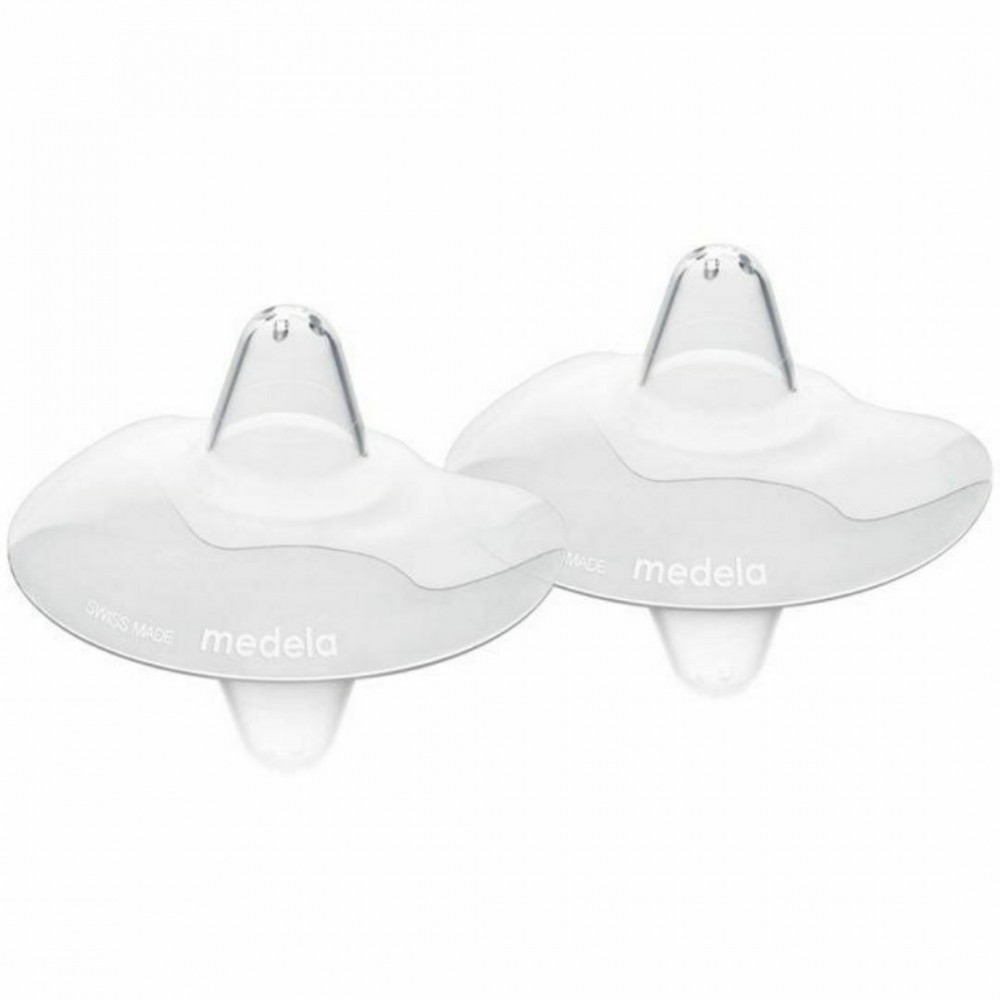 MedelaΨευδοθηλές Contact Nipple Shields (Size Small)  