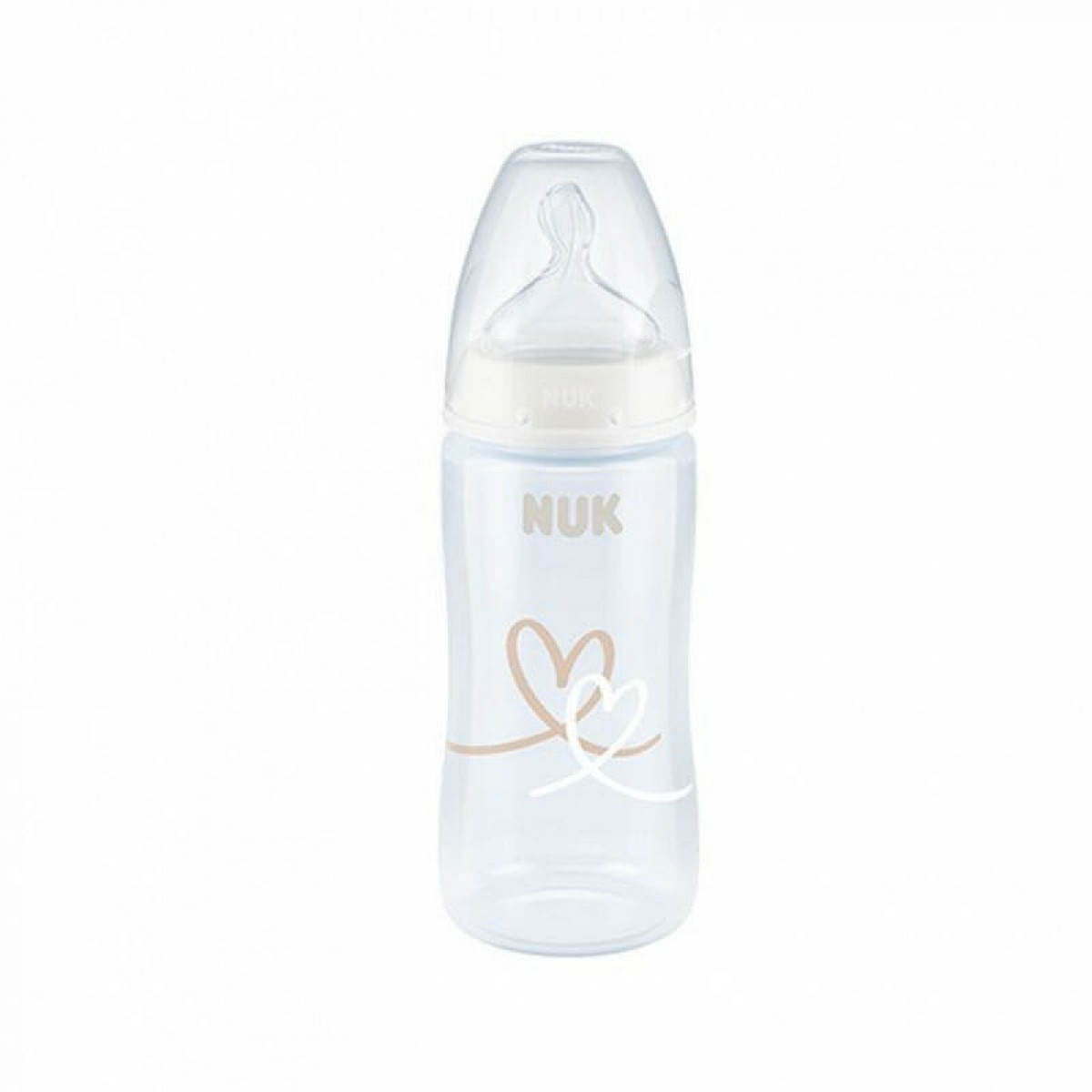 NUK First Choice Plus Πλαστικό Μπιμπερό Σιλικόνης (PP) 300ml με Ένδειξη Θερμοκρασίας