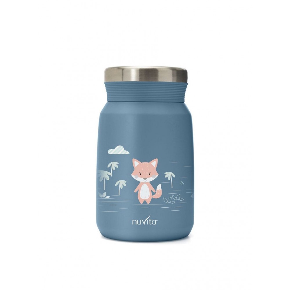 Θερμός Φαγητού 500ml NUVITA Powder Blue