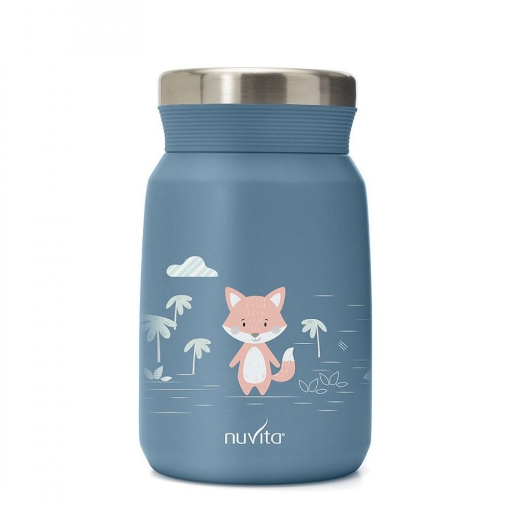 Θερμός Φαγητού 500ml NUVITA Powder Blue