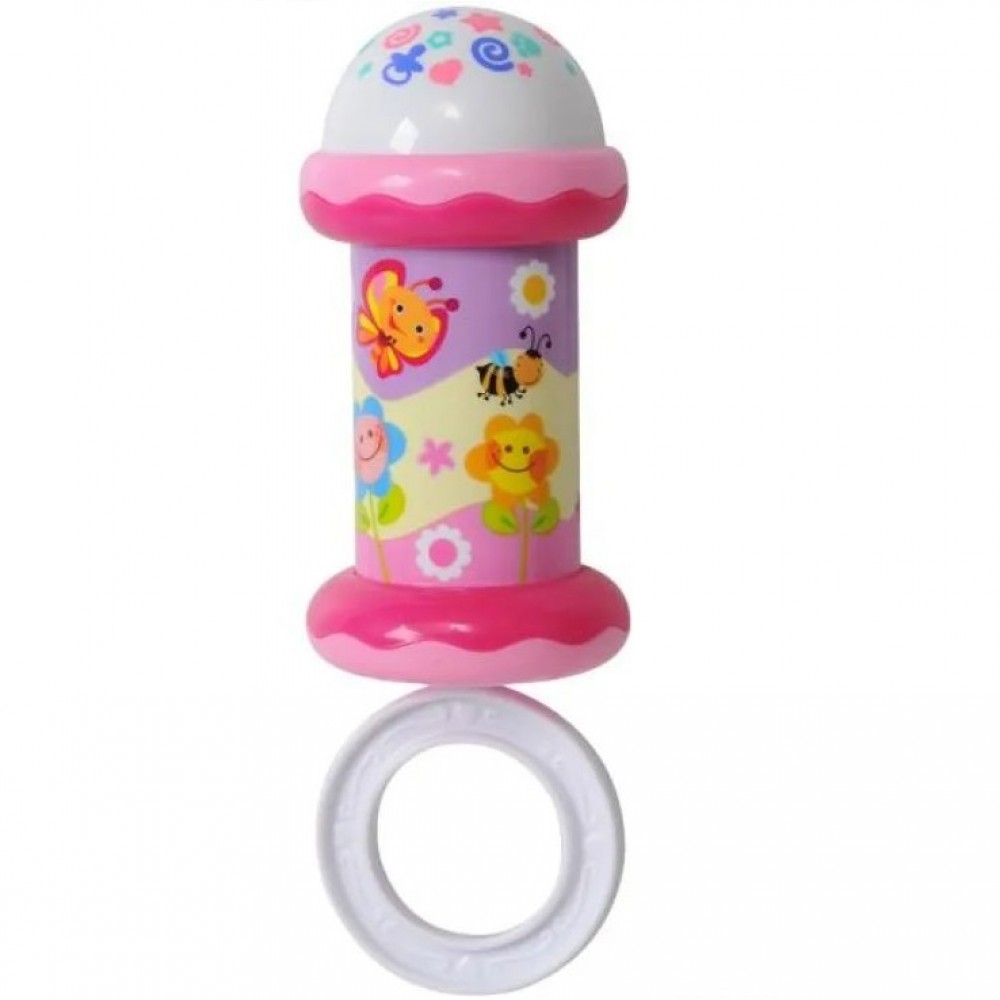 Κουδουνίστρα Baby Hand Rattle Pink Playgo