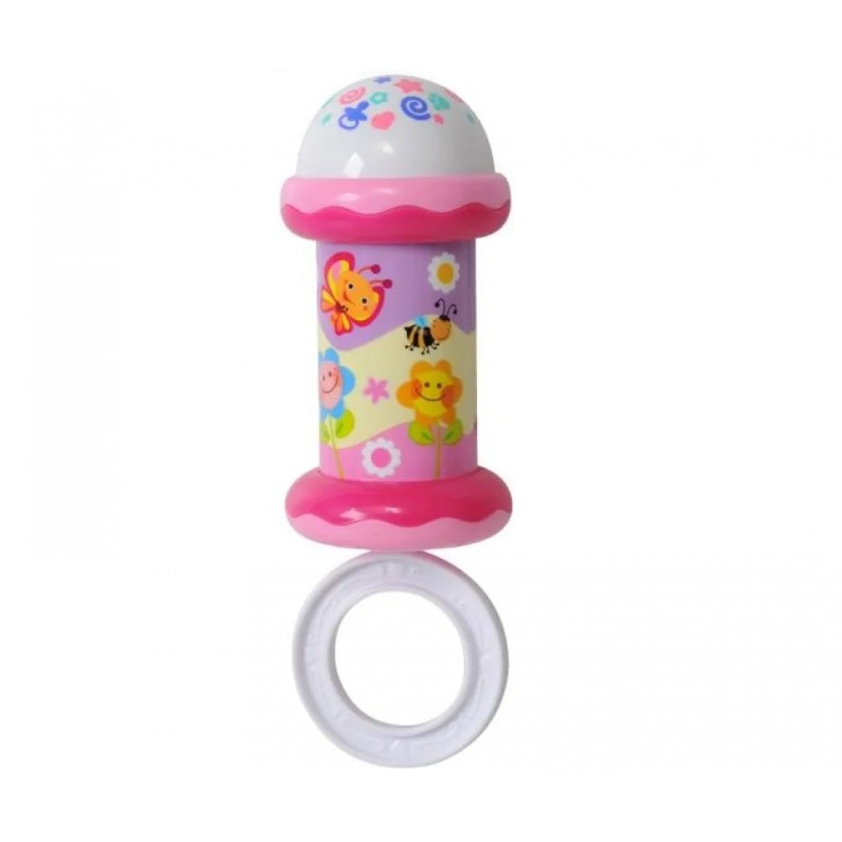 Κουδουνίστρα Baby Hand Rattle Pink Playgo