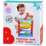 Πίστα Με Μπαλάκια Και Σφυράκι Hammer & Roll Tower Playgo