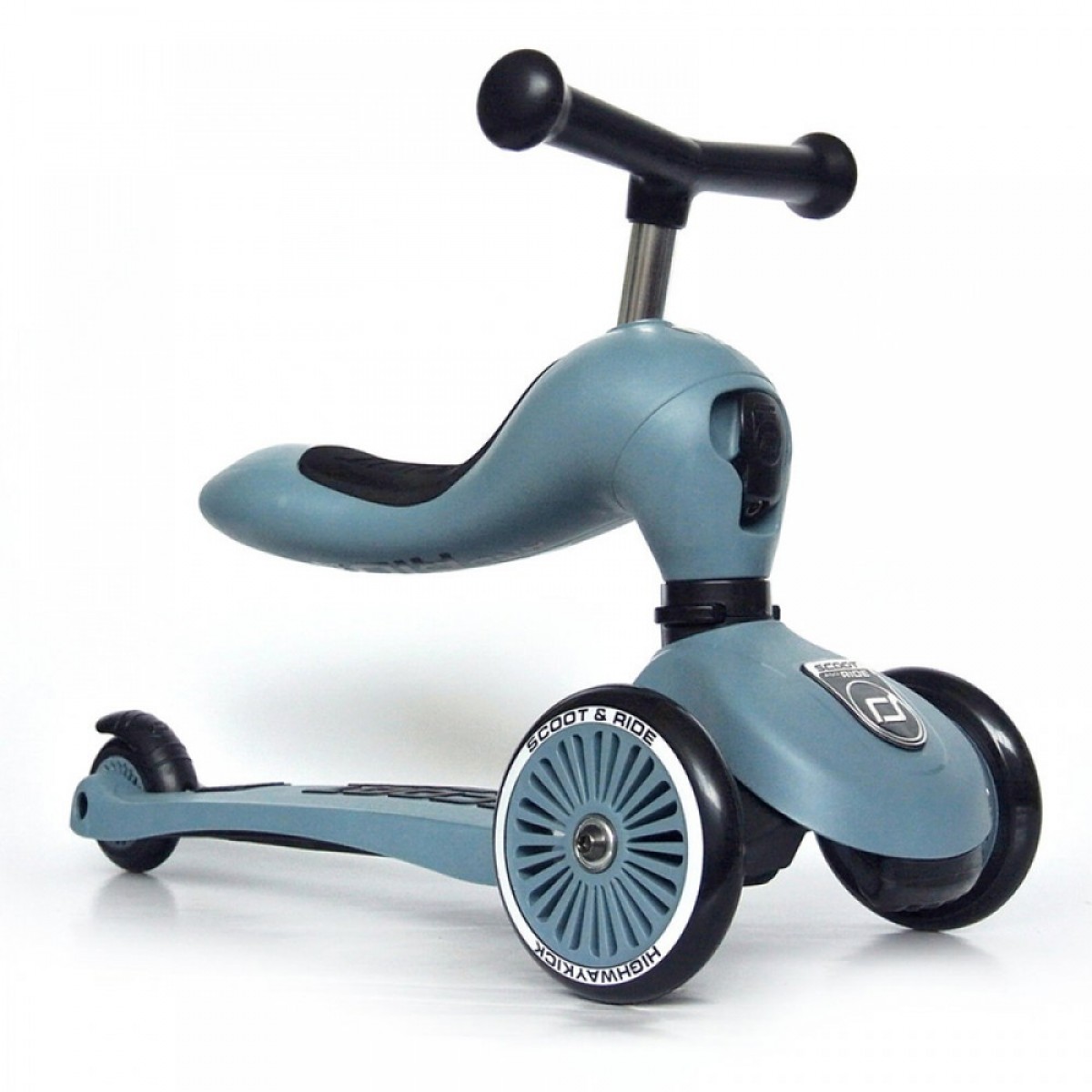 Scoot And Ride Highwaykick 1 Πατίνι & Ποδήλατο Ισορροπίας 1 – 5 ετών Steel