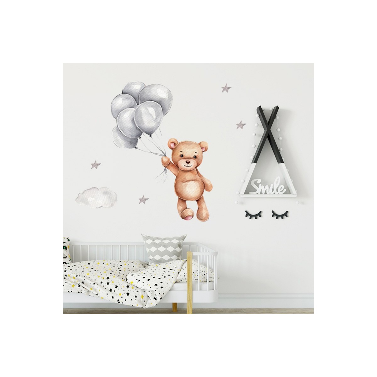 Sipo Wall Sticker Αυτοκόλλητα Για Τον Τοίχο Balloons