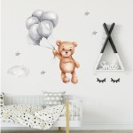 Sipo Wall Sticker Αυτοκόλλητα Για Τον Τοίχο Balloons