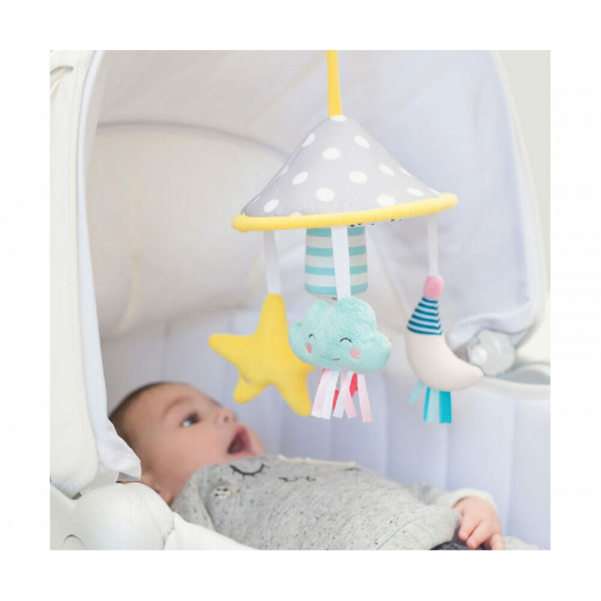 Κρεμαστό Παιχνίδι Καροτσιού Mini Moon Pram Mobile Taf Toys