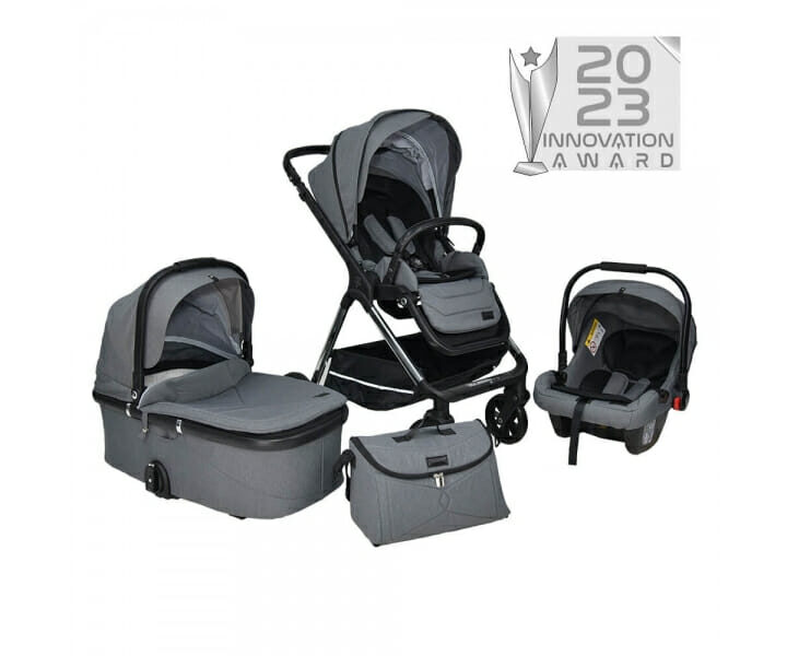 Πολυκαρότσι 3 σε 1 bebe stars nammos grey 335 186